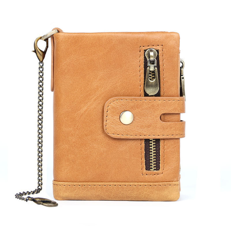 Men's leather wallet