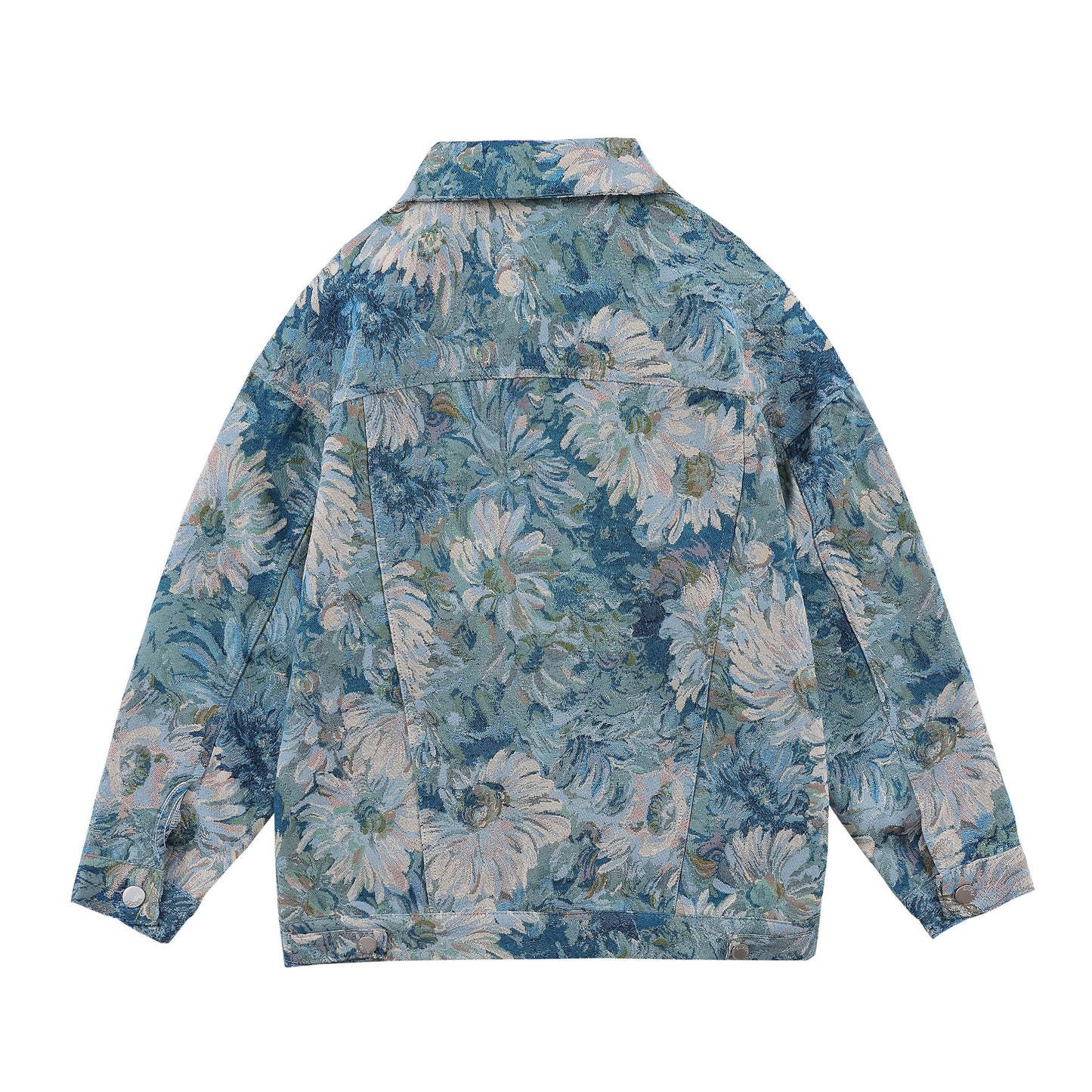 Creative Floral Denim