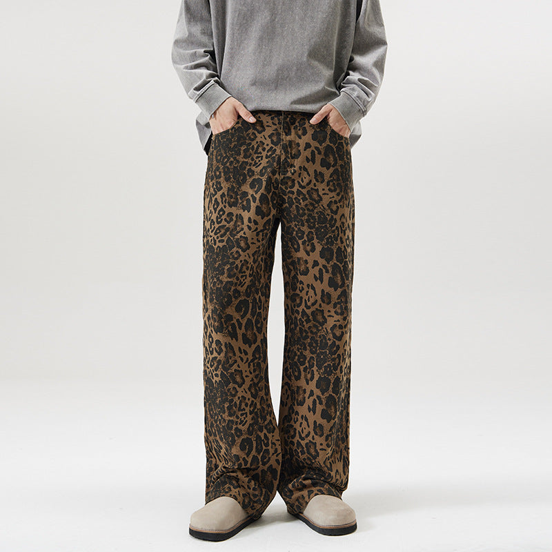 Leopard Print Jeans
