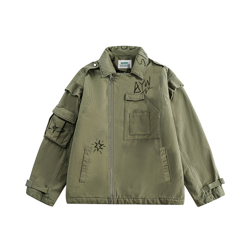 Flying Tooling Quilted Baggy Coat