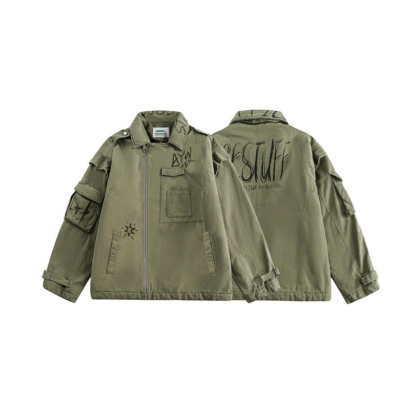 Flying Tooling Quilted Baggy Coat