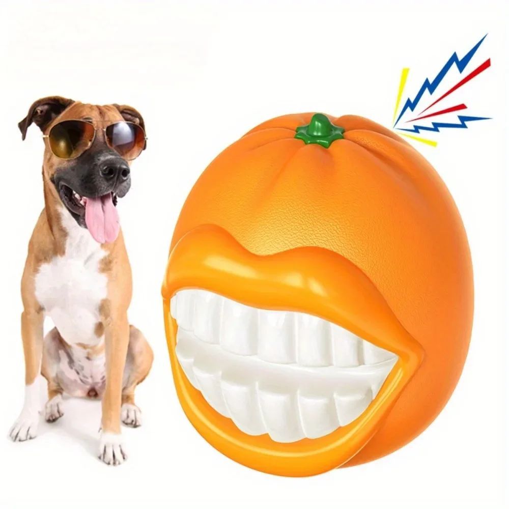 Pet Products New Hot Selling Sound Grinding Ball Dog Toothbrush Strange Barking Dog Toy