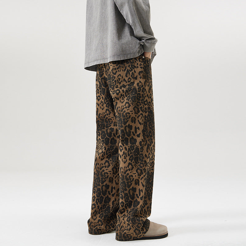 Leopard Print Jeans