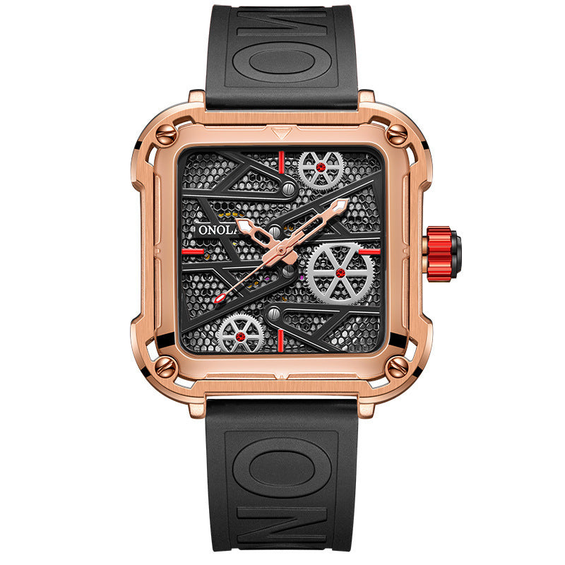 Fashion Men unique Watch ONOLA Hollow Full Automatic watch