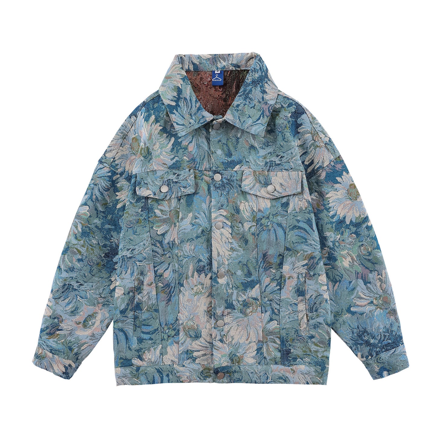 Creative Floral Denim