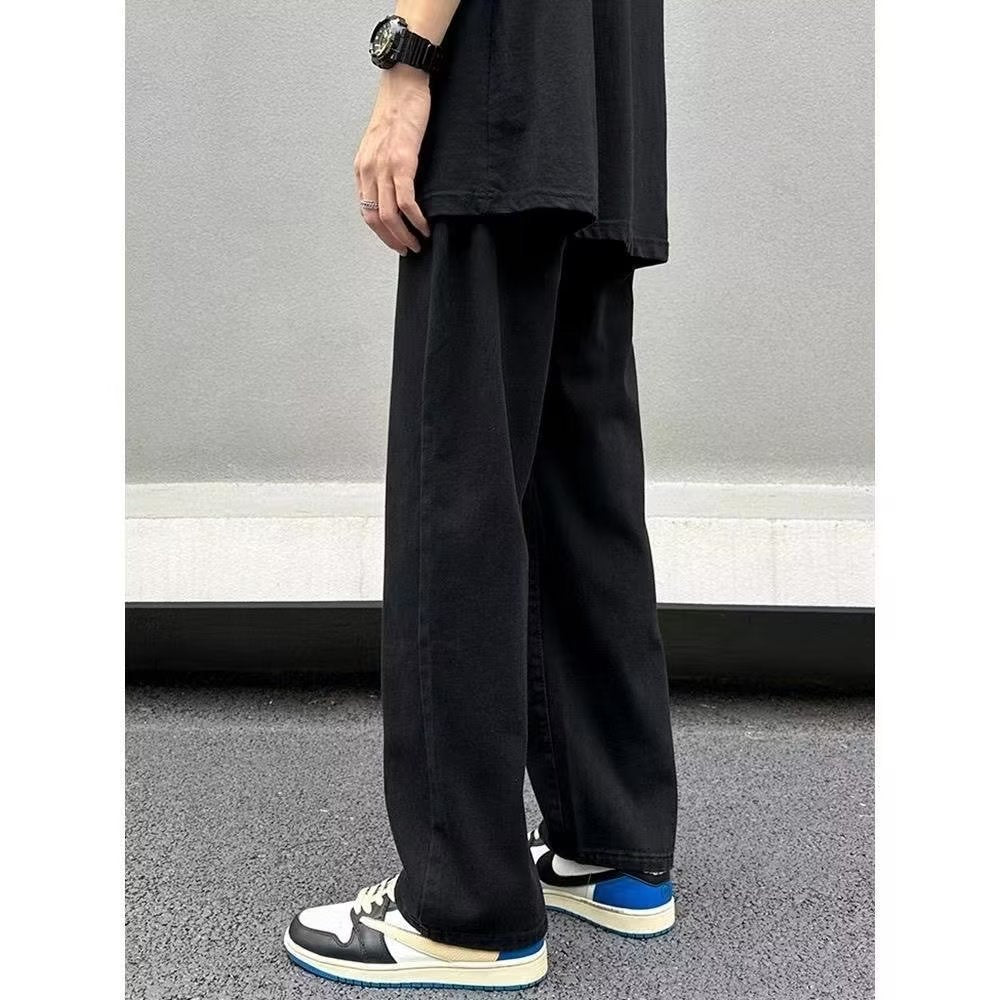 Loose Retro Straight Jeans