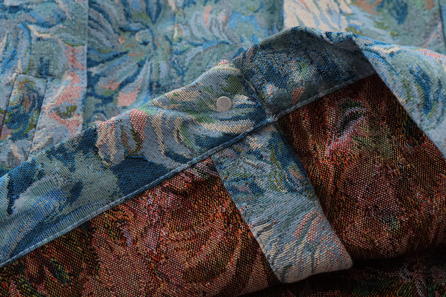 Creative Floral Denim