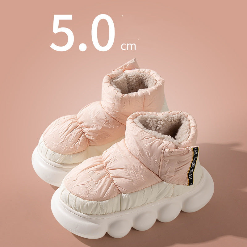 Winter Ankle Shoes Warm Down Home Shoes