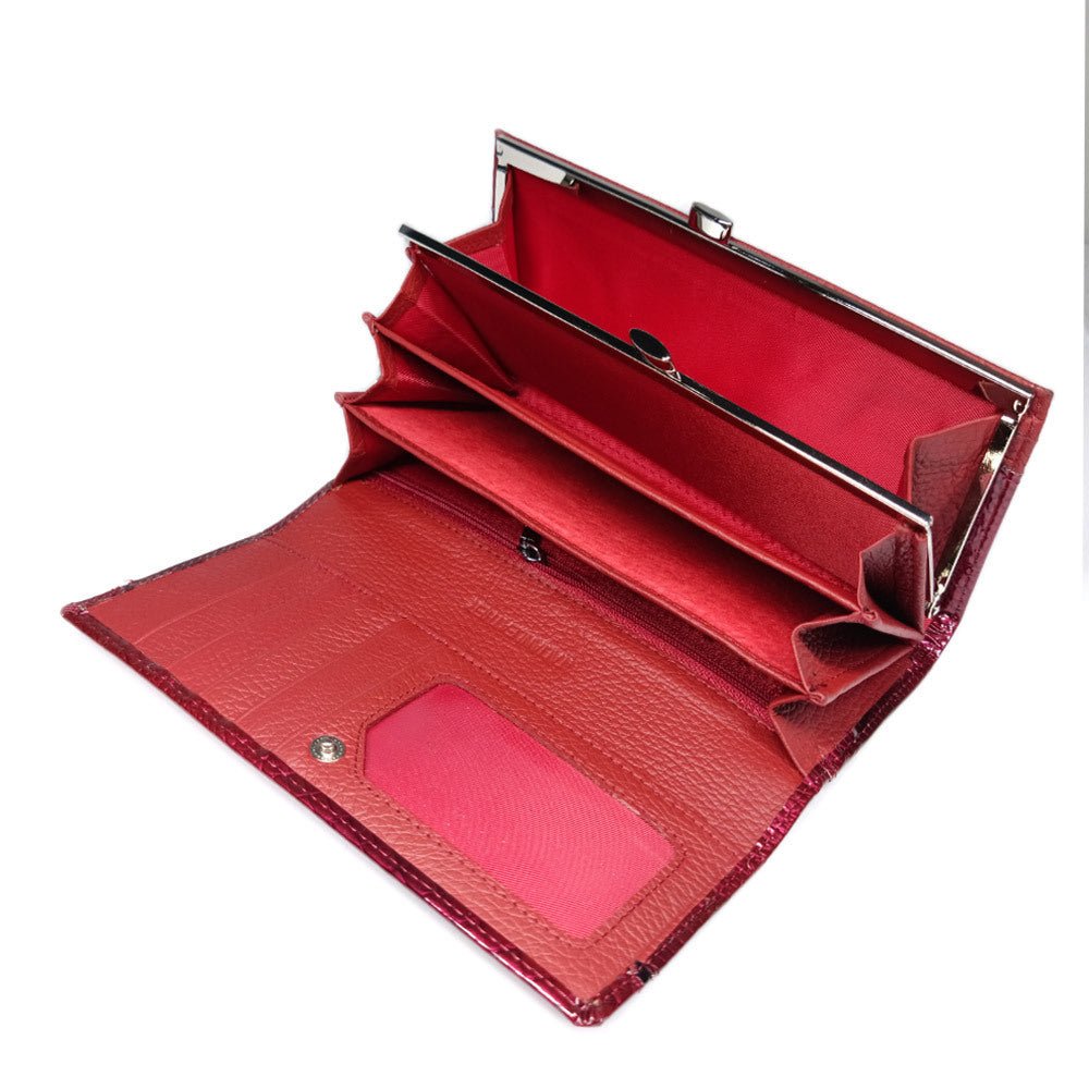 Leather wallet ladies