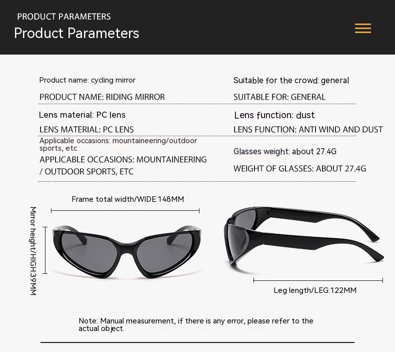 Outdoor Sports Cycling Fashion Sunglasses