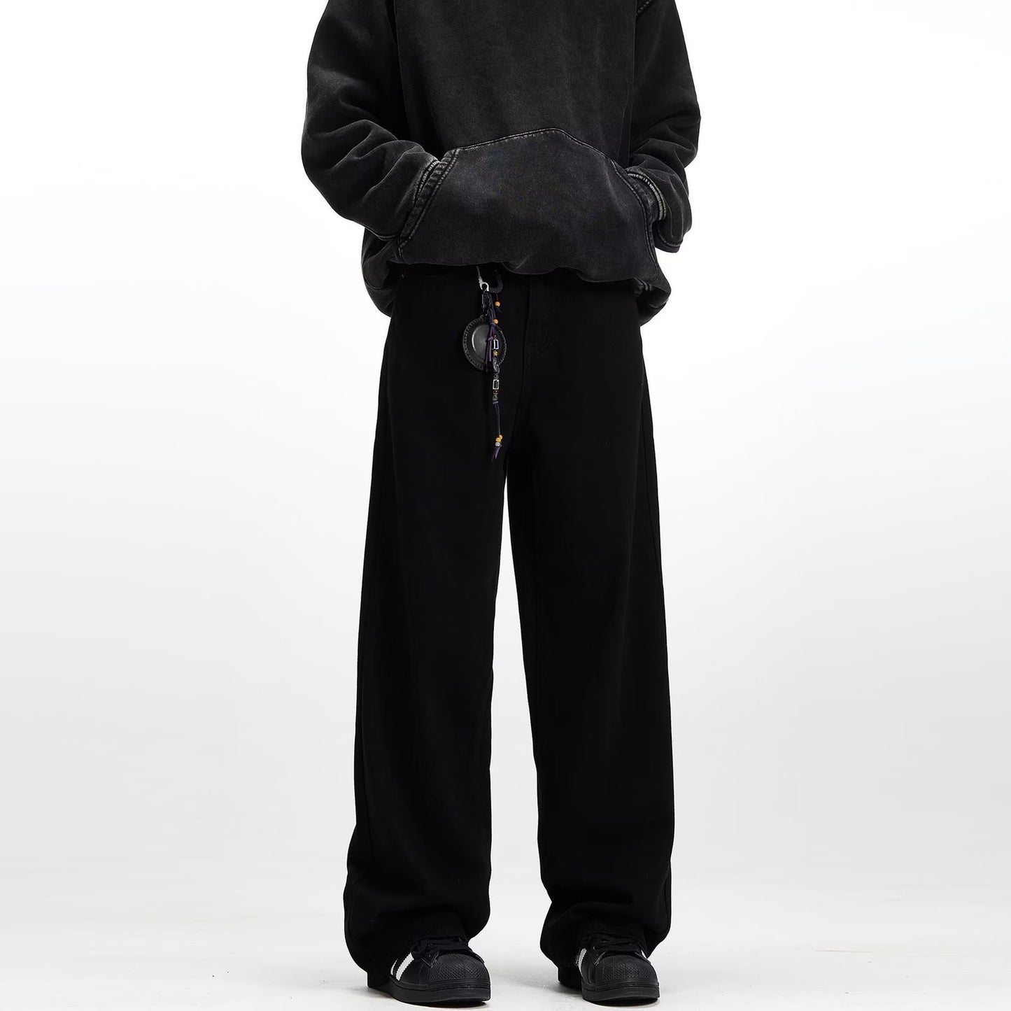 Loose Retro Straight Jeans