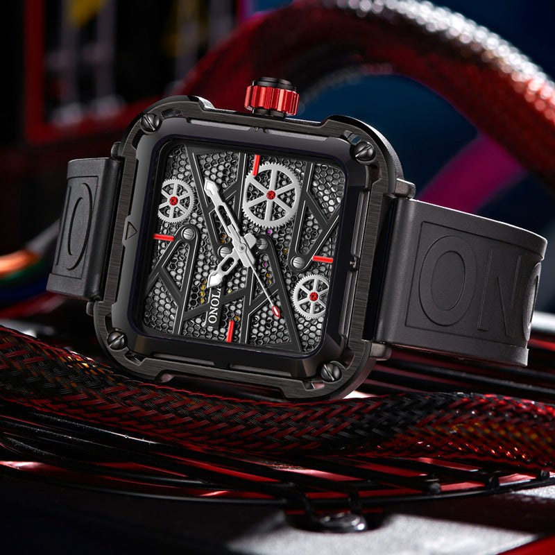 Fashion Men unique Watch ONOLA Hollow Full Automatic watch