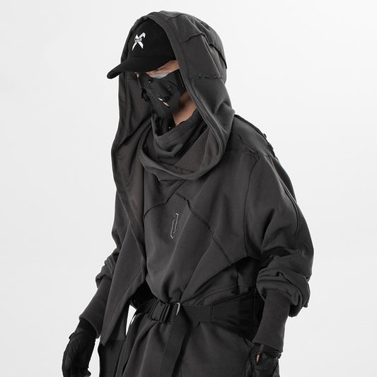 Men's Loose Casual Hooded Coat
