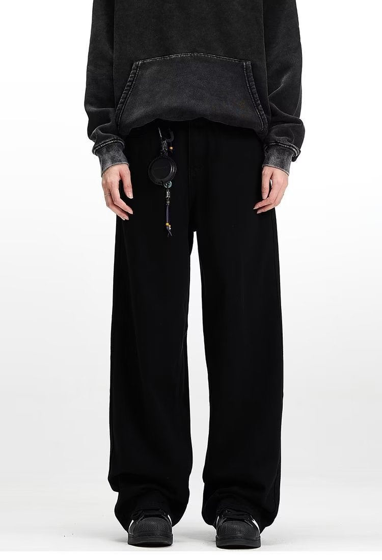 Loose Retro Straight Jeans
