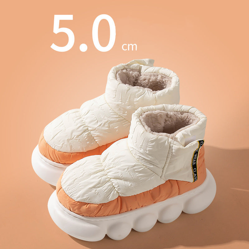 Winter Ankle Shoes Warm Down Home Shoes