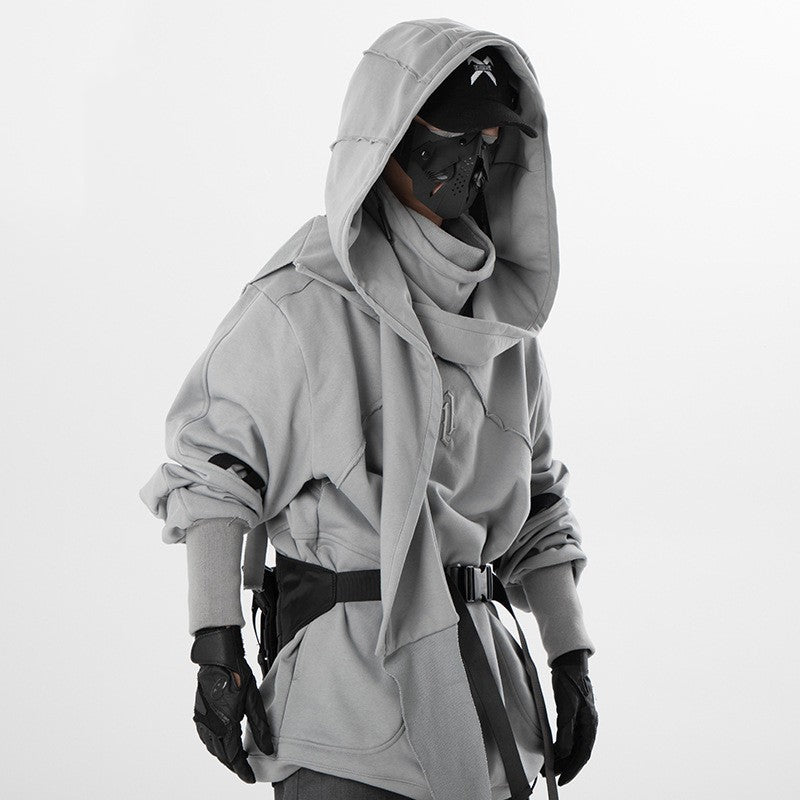 Men's Loose Casual Hooded Coat