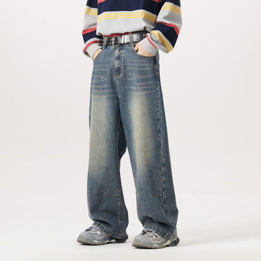 Washed Worn Jeans