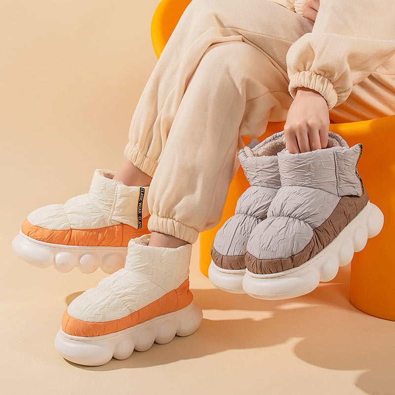 Winter Ankle Shoes Warm Down Home Shoes