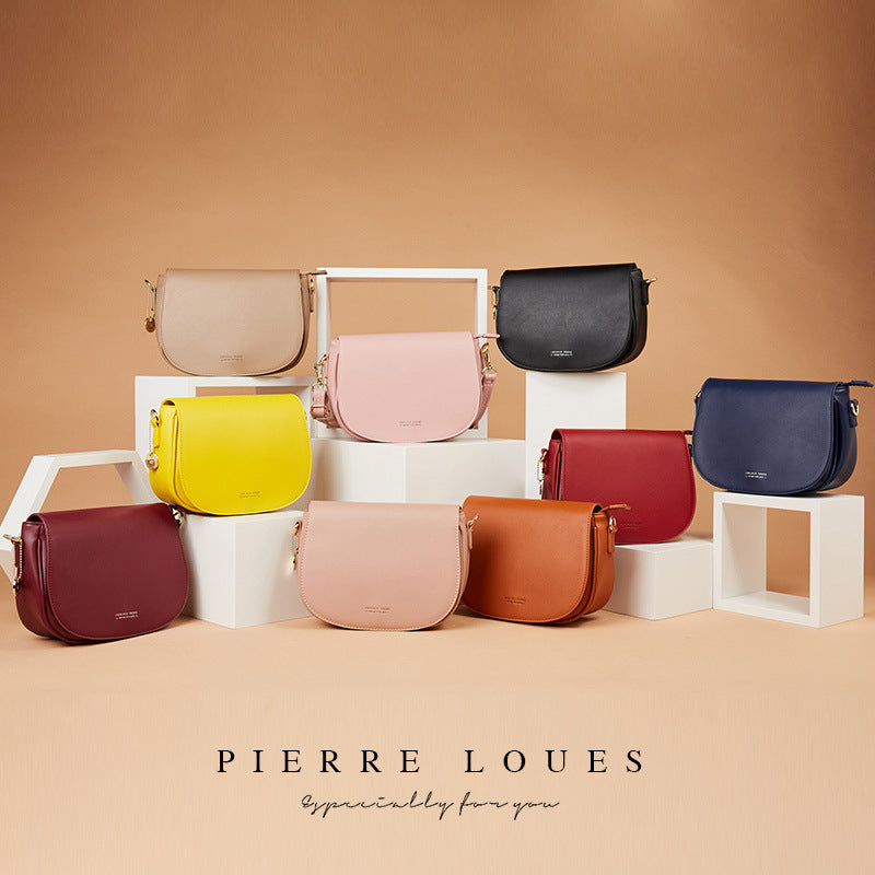Spring Shoulder Messenger Bag Fashionable Simple Niche Design PU Korean Style Underarm Bag Women&#039;s Messenger Bag