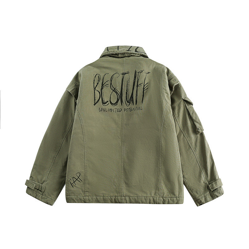 Flying Tooling Quilted Baggy Coat