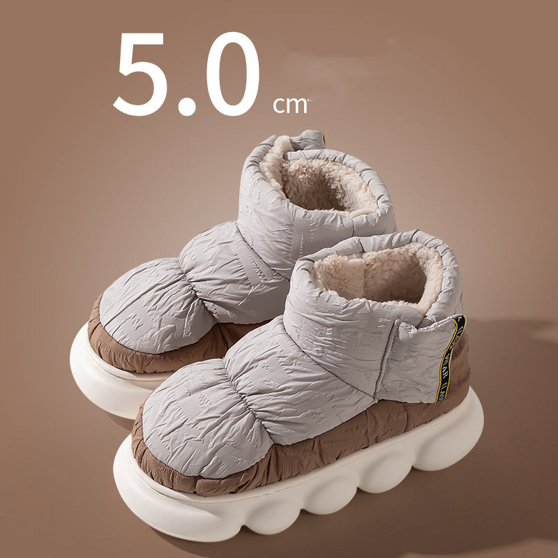 Winter Ankle Shoes Warm Down Home Shoes