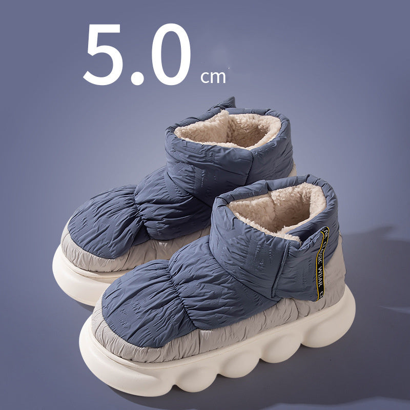 Winter Ankle Shoes Warm Down Home Shoes