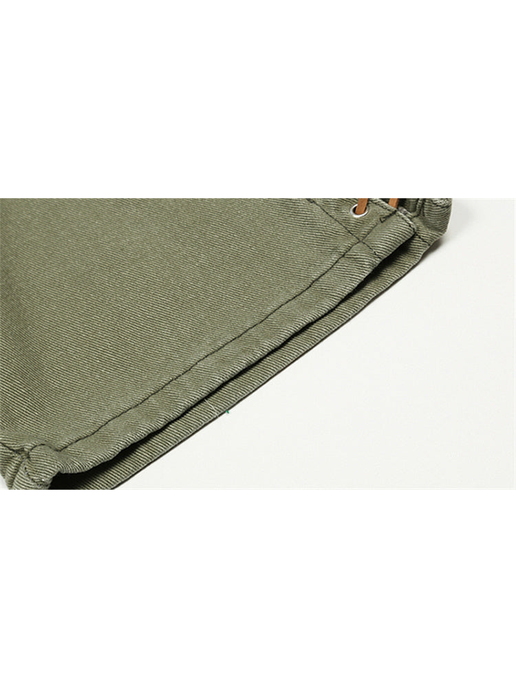 High Waist Slim Mopping Pants Trendy Ins