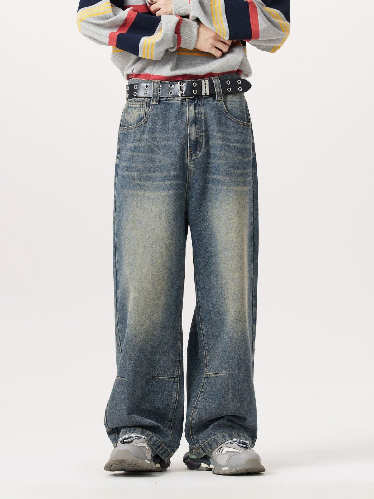 Washed Worn Jeans