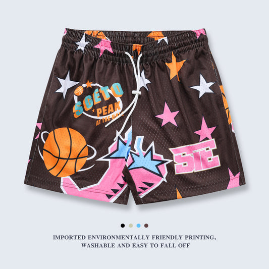Loose-fitting American Shorts For Basketball