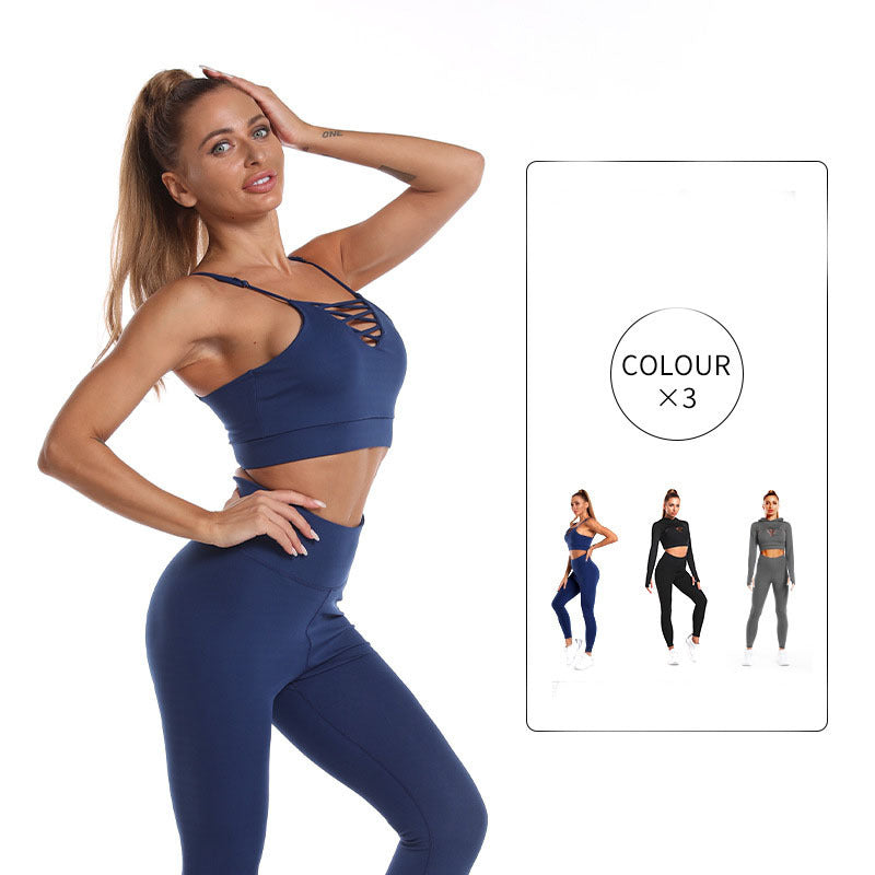 Running Buttocks And Waist Yoga Clothes Suit