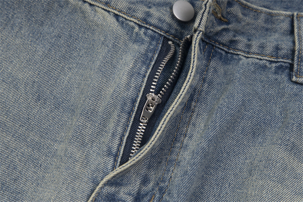 Loose Wash Ripped Jeans For Men And Women