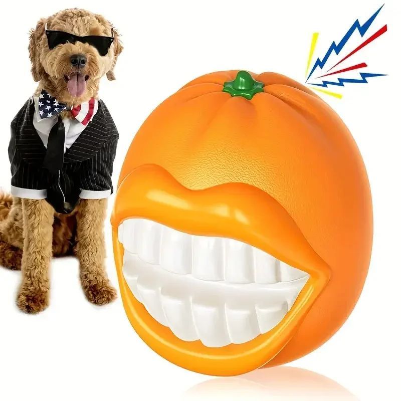 Pet Products New Hot Selling Sound Grinding Ball Dog Toothbrush Strange Barking Dog Toy
