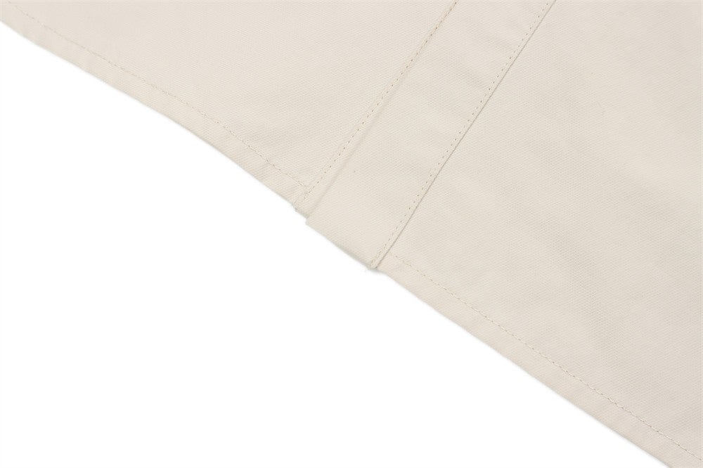 Zipper Pocket Design Long Sleeve Shirt Thin Jacket Men